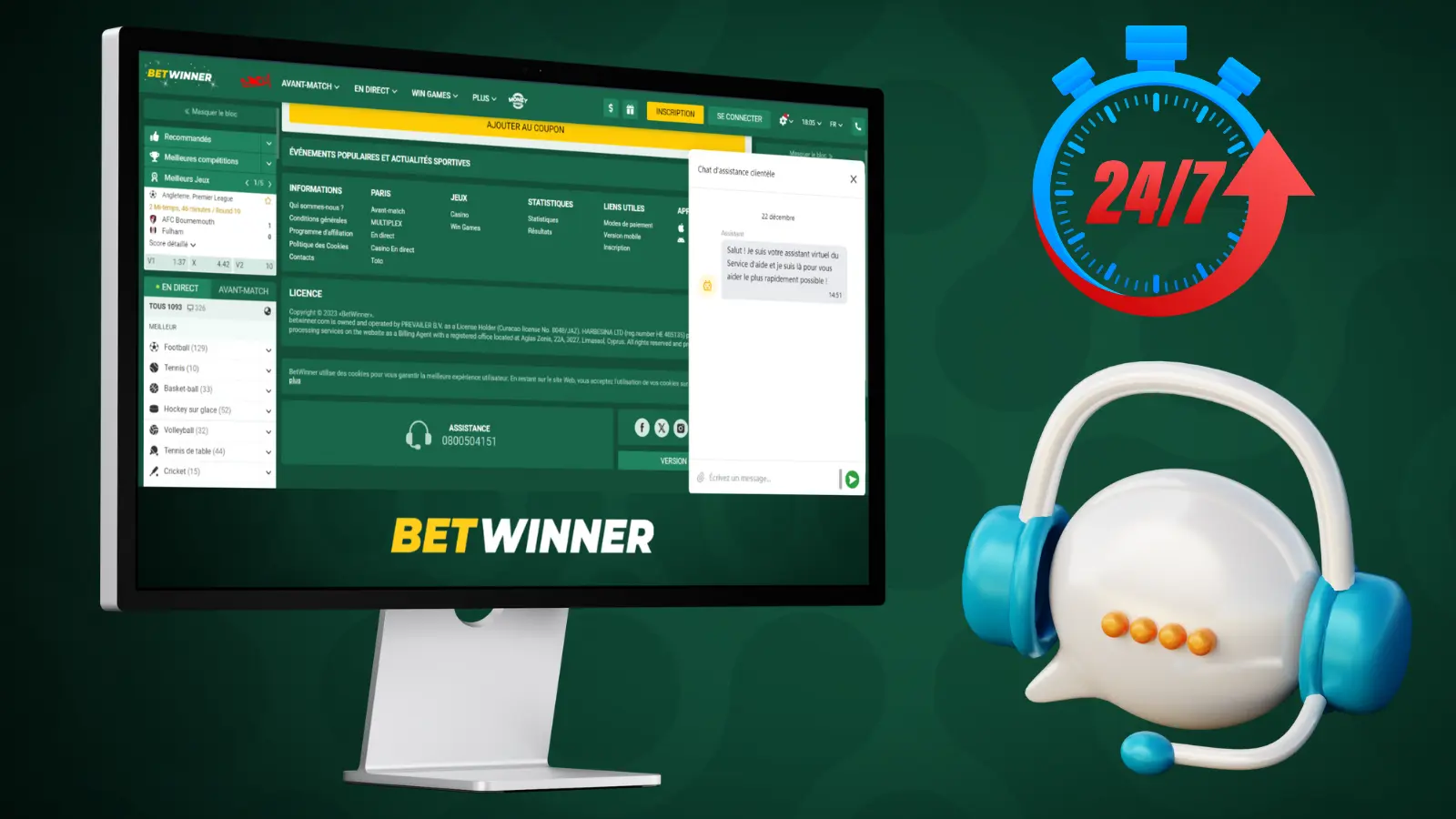 BetWinner বোনাস